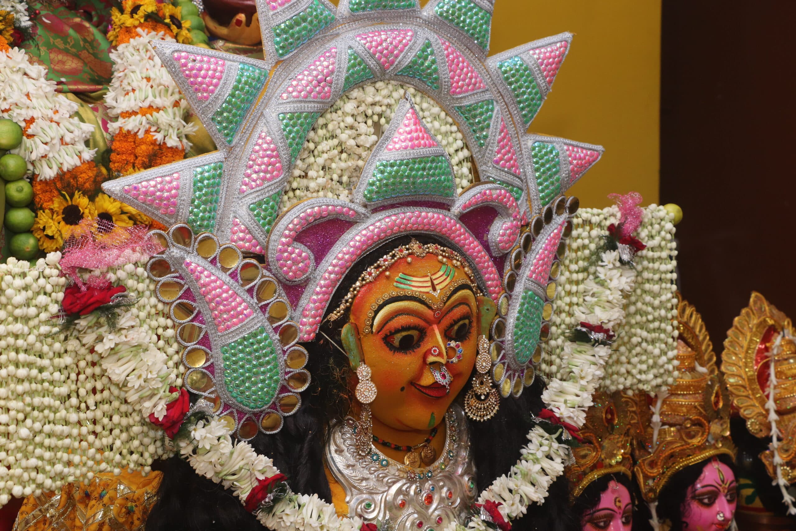 लोको कॉलोनी में मां पहाड़ी को विदाई देने उमड़ा श्रद्धा का सैलाब