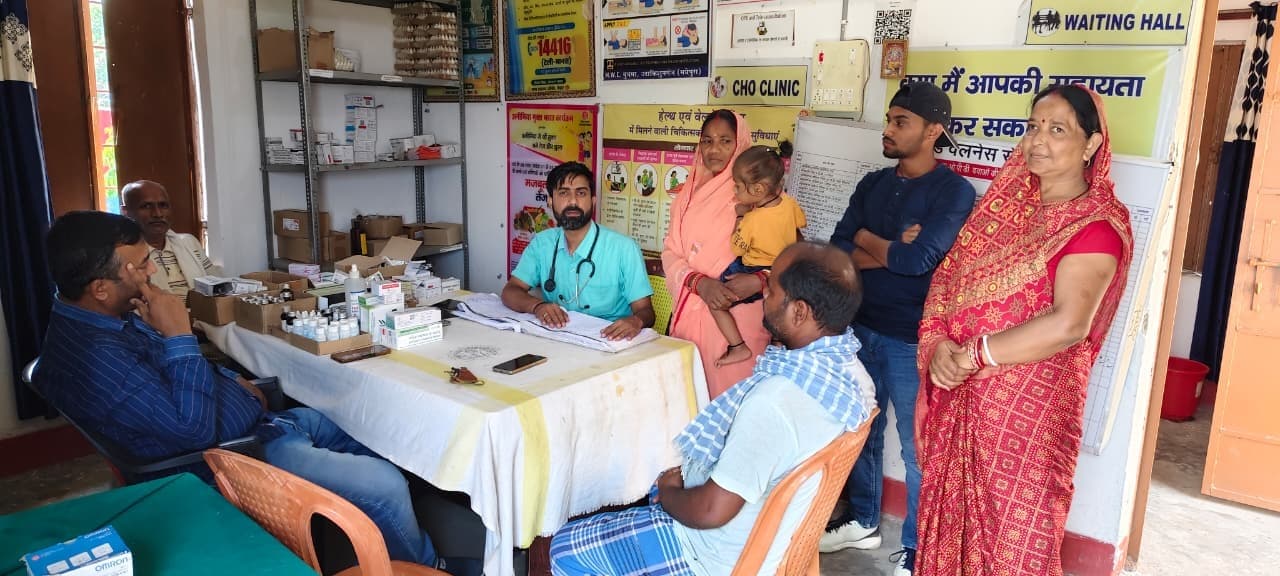 MADHEPURA बदलते मौसम में बुधामा सेंटर बना लोगों का सहारा, गांवों से पहुंच रहे मरीज