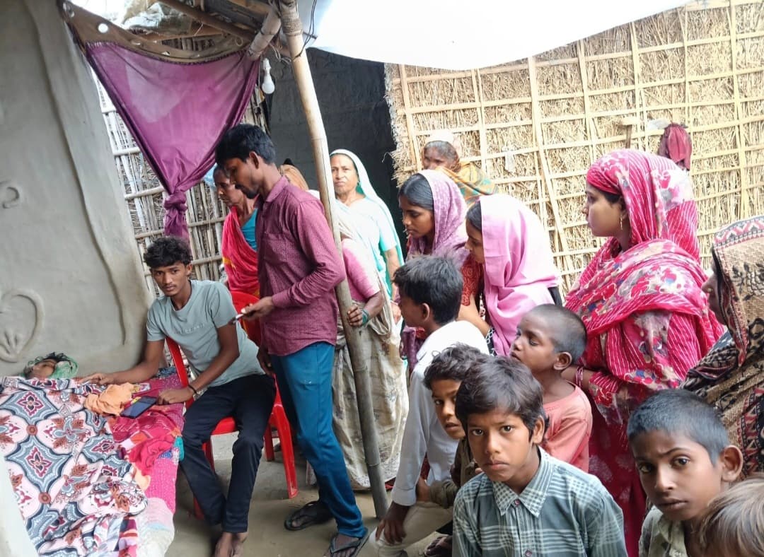 एक साथ उठा किशोर व युवक का जनाजा तो रो पड़े तेलघी दरगाहा निवासी