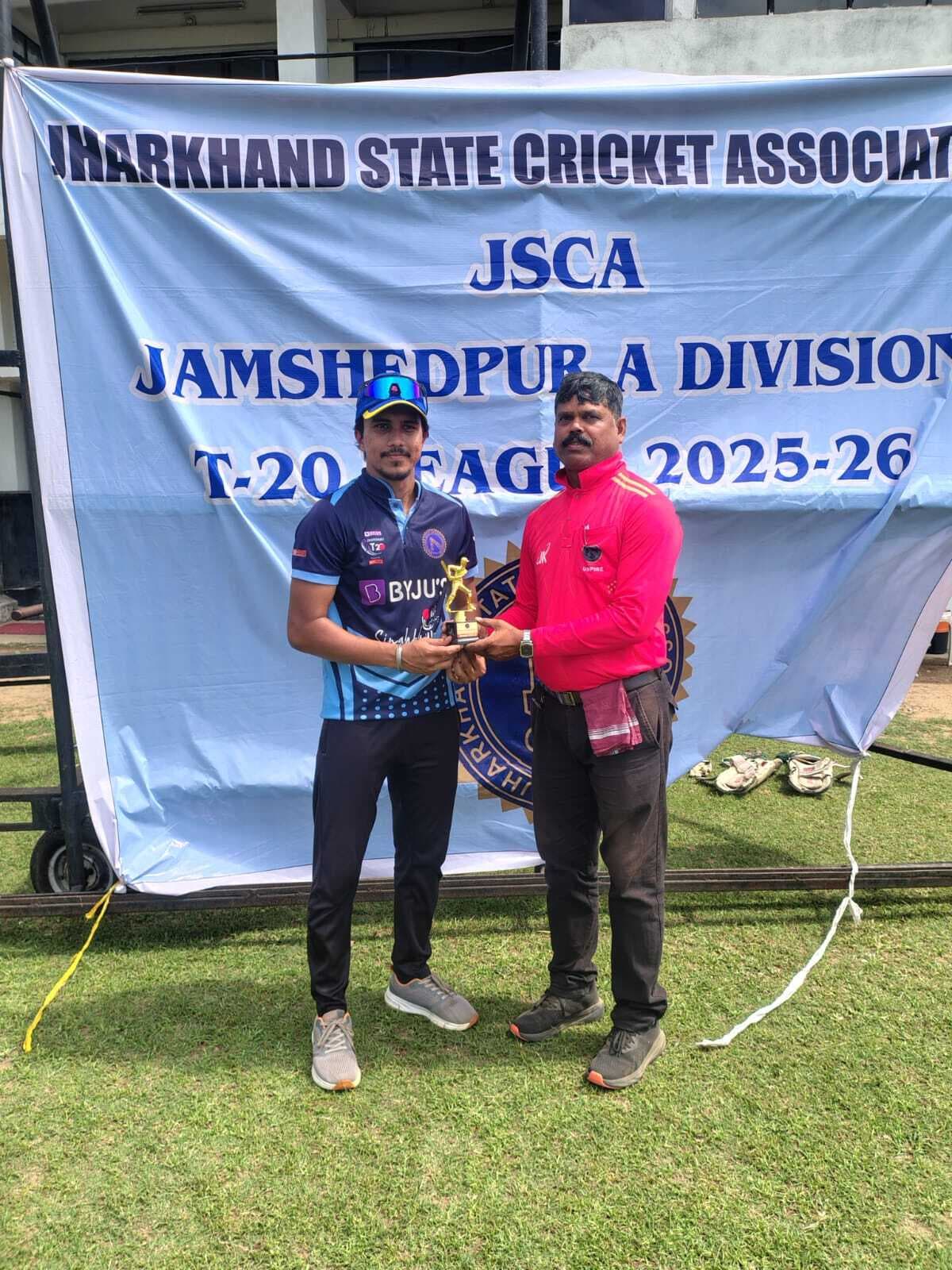 Jsca a divsiont20: रोमांचक मैच में अर्बन सर्विसेज की टीम एक रन से जीती