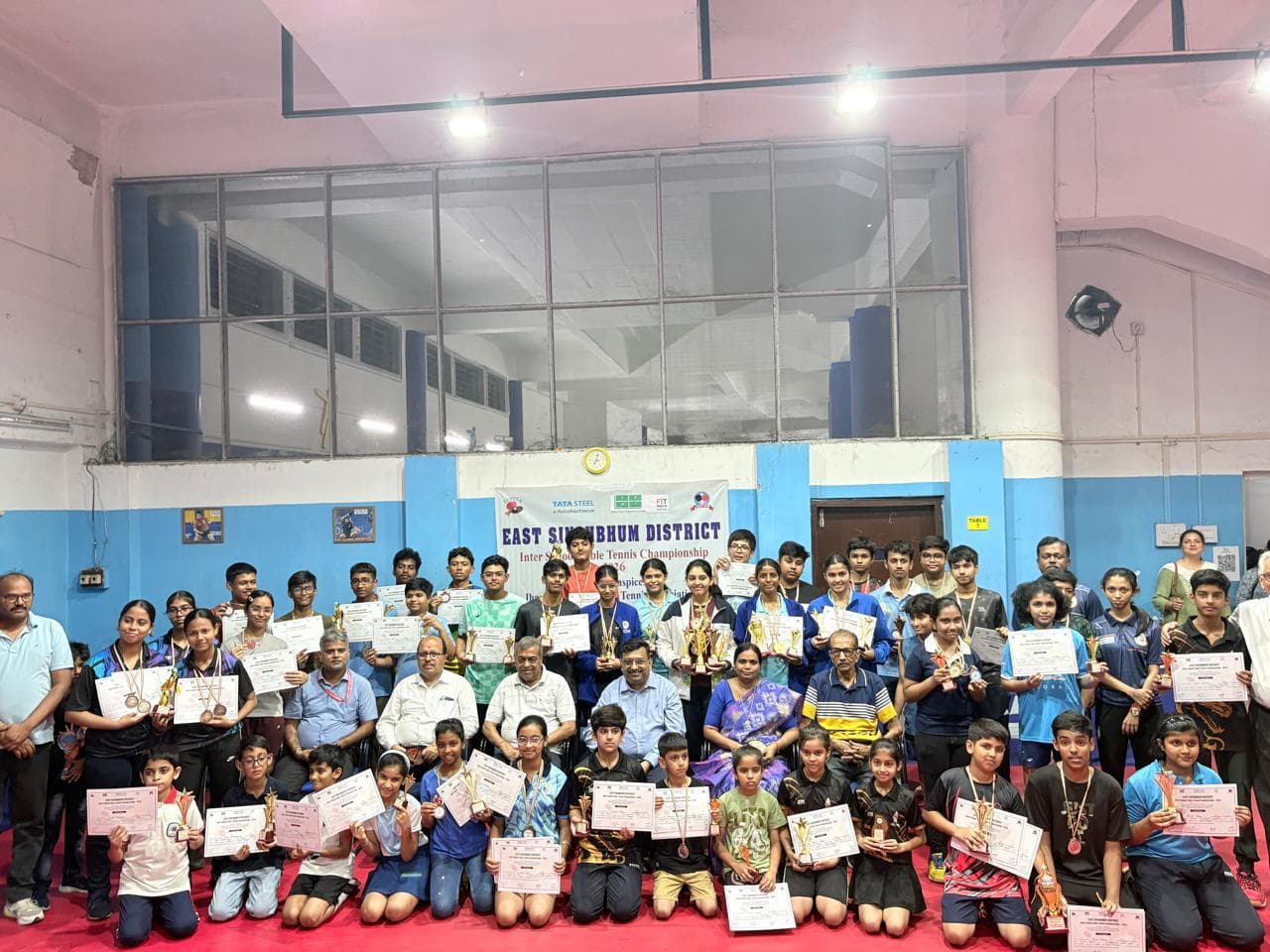 Table tennis news : केपीएस मानगो के शिद्दत व सुजैन की जोड़ी चैंपियन