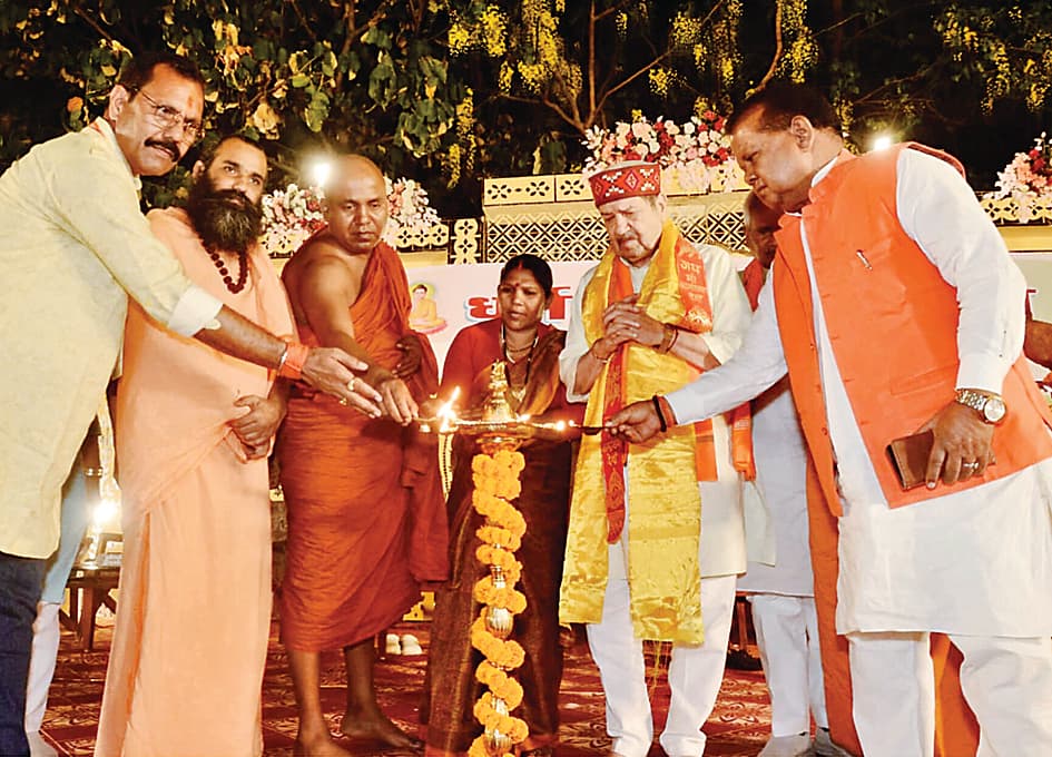 बोधगया में RSS नेता डॉ इंद्रेश कुमार बोले : बंगाल चुनाव के नतीजे टीएमसी के अत्याचार और असंवैधानिकता का जवाब