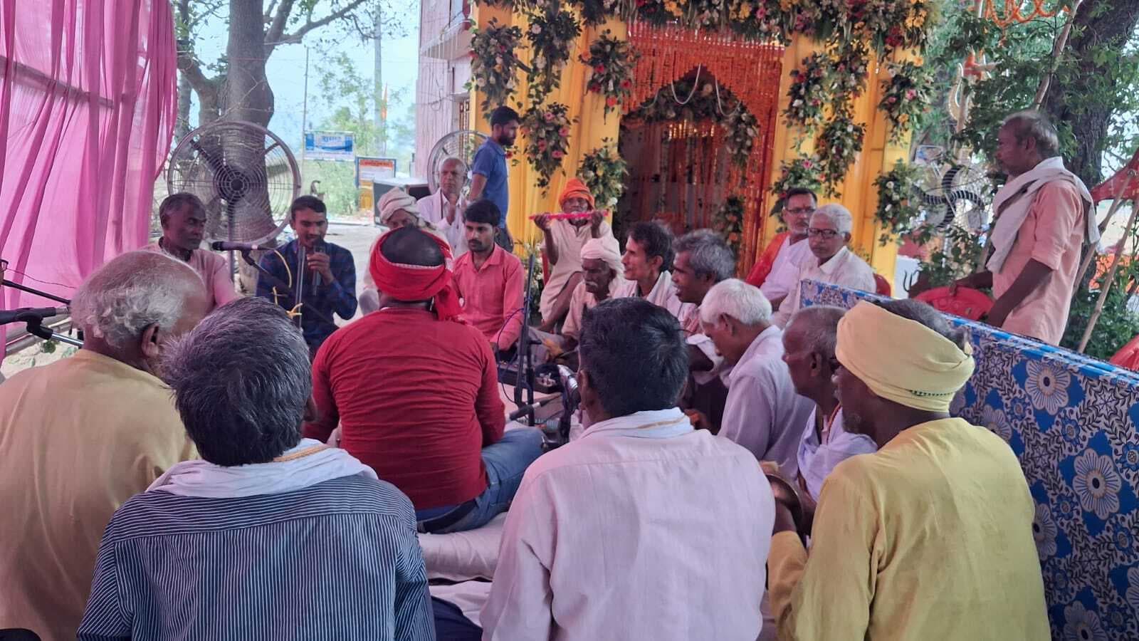 जमुहारा पटनवांकला में श्री हनुमान महोत्सव को लेकर अखंड हरिकीर्तन शुरू