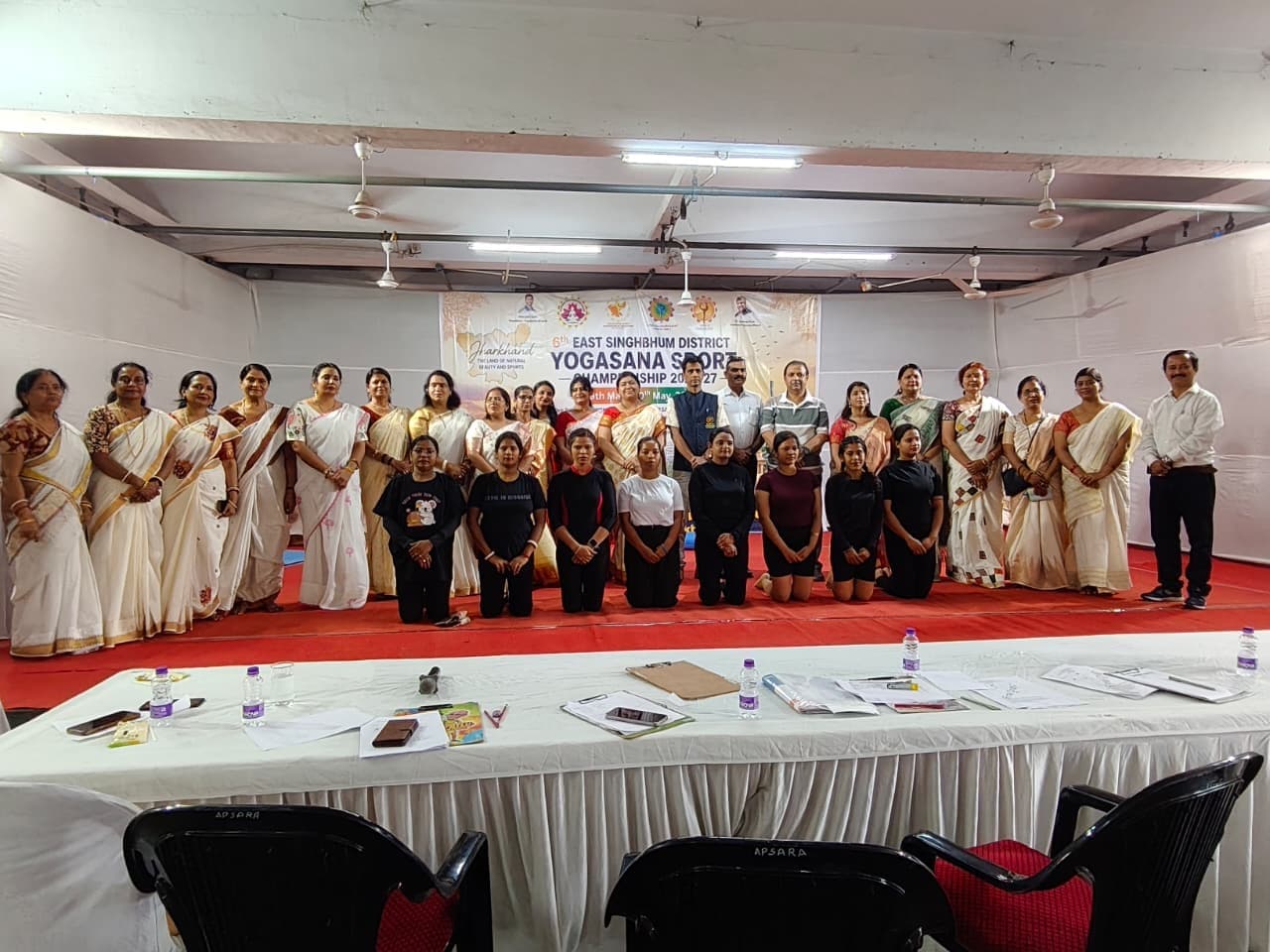 East singhbhum yogasana: जिला योगासन स्पोर्ट्स चैंपियनशिप शुरू