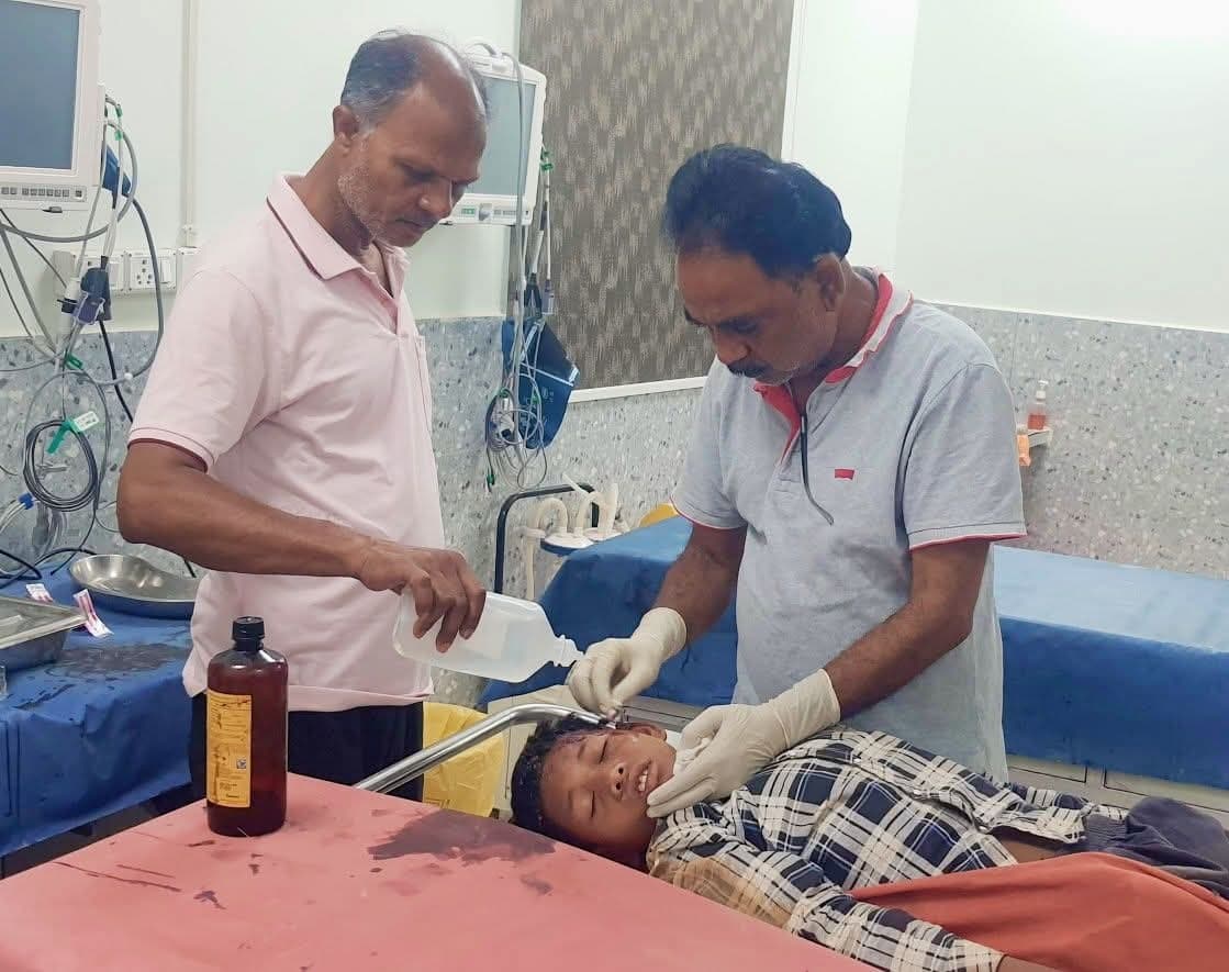 BANKA : दो बाइकों की टक्कर में किशोर घायल, सीएचसी में भर्ती