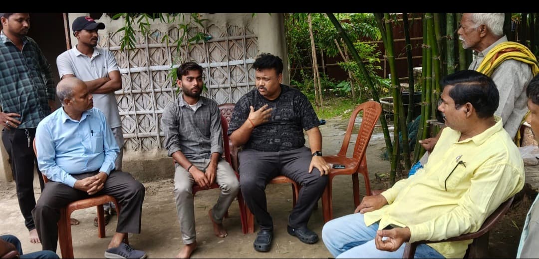 पोठिया हाई स्कूल के शिक्षक का आकस्मिक निधन