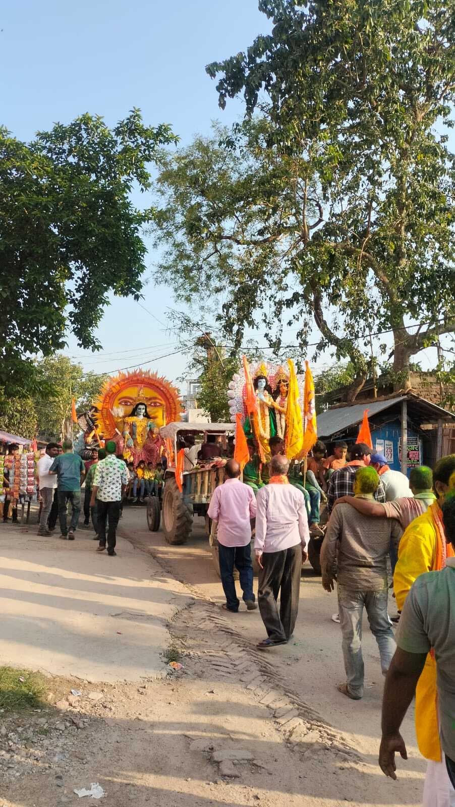 मंत्रोच्चारण के साथ संपन्न हुई संकीर्तन