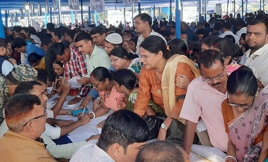 मतदान कार्य से गैरहाजिर कर्मियों से होगी साढ़े आठ लाख रुपये की वसूली