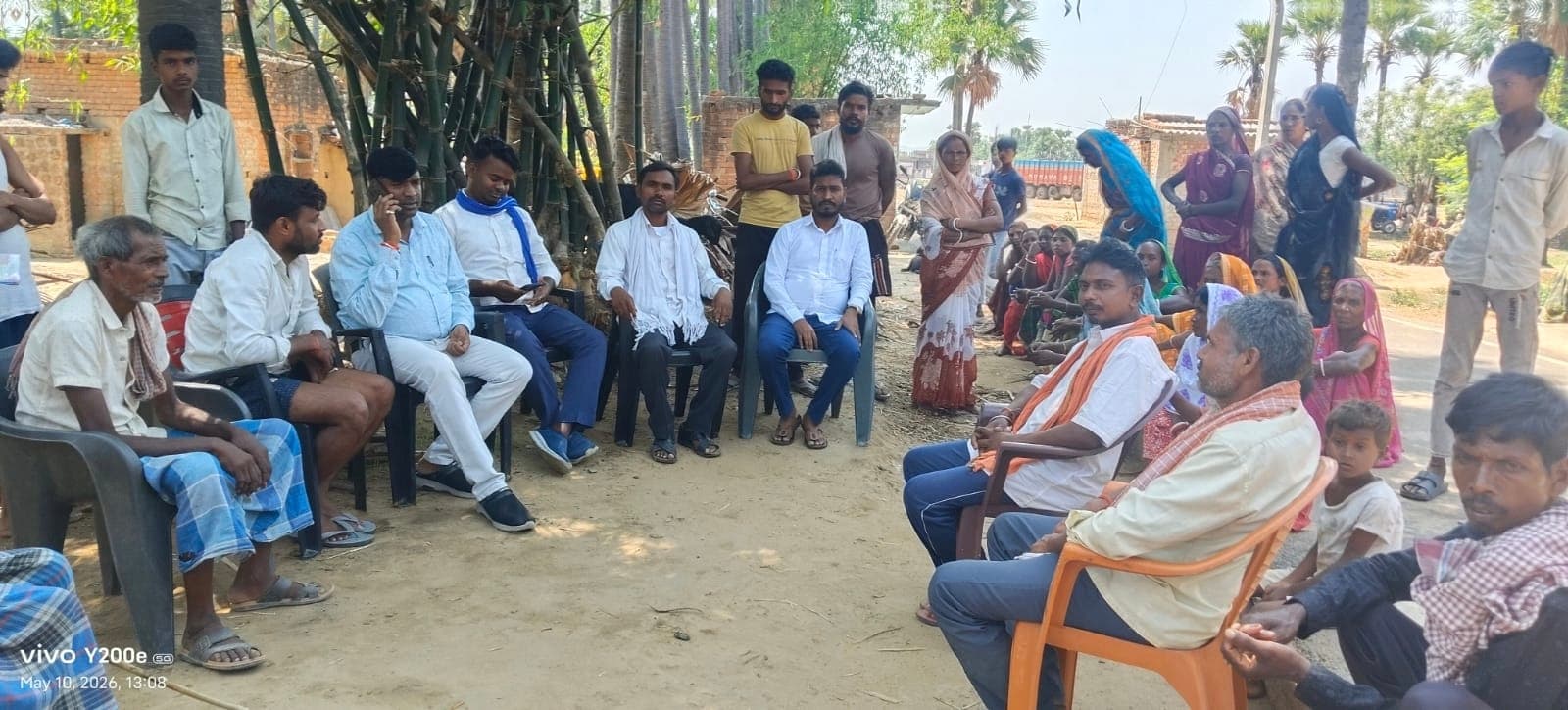 बेलदरिया और बंधु बिगहा के ग्रामीणों ने सुरक्षा की शर्तों पर दी खनन की सहमति