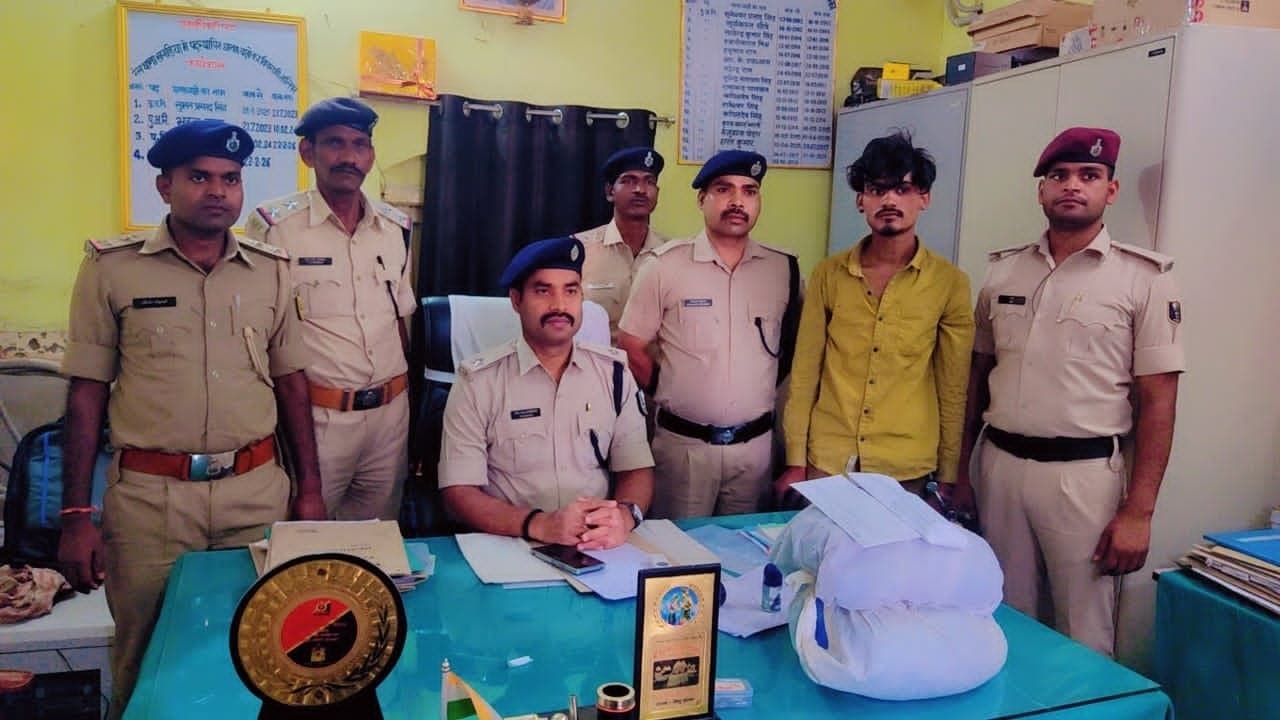 अलौली से गांजा का खेप लेकर समस्तीपुर जा रहा तस्कर गिरफ्तार