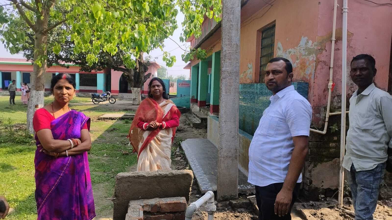 PURNIA : स्कूल से मोटर चोरी का प्रयास