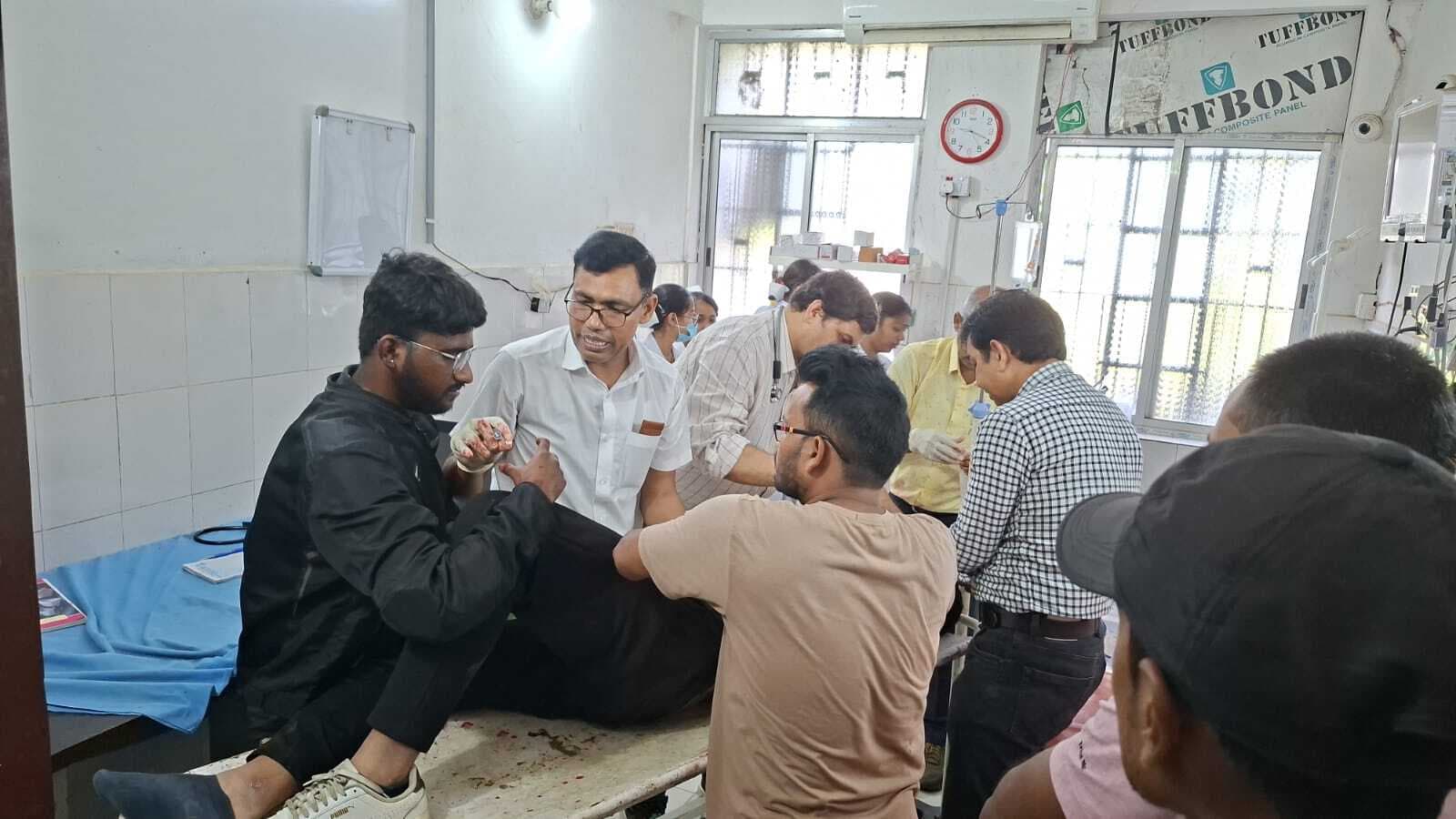 PURNIA : बाइक व बुलेट की टक्कर में एक की मौत, घायल बैंककर्मी रेफर