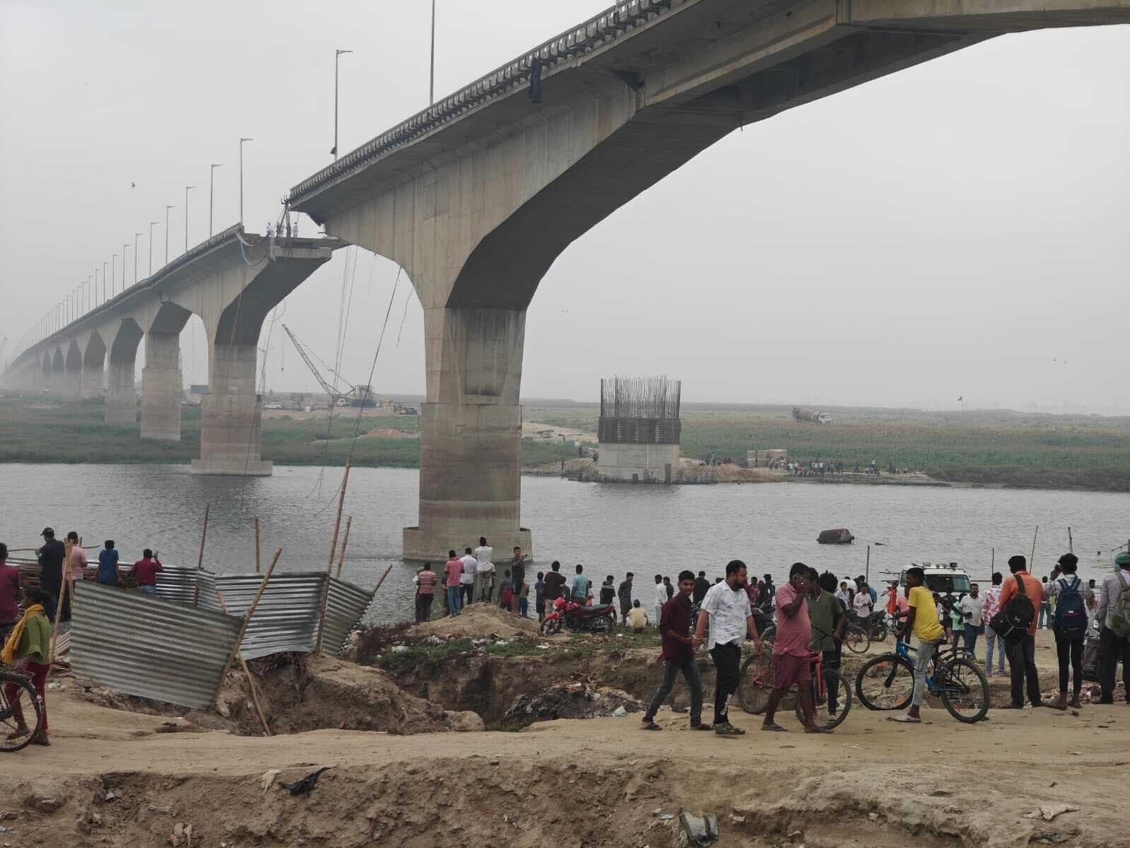 BHGALPUR : विक्रमशिला सेतु संकट : जल्द तैयार हो जायेगा बेली ब्रिज, एक साथ दो टीम कर रही काम