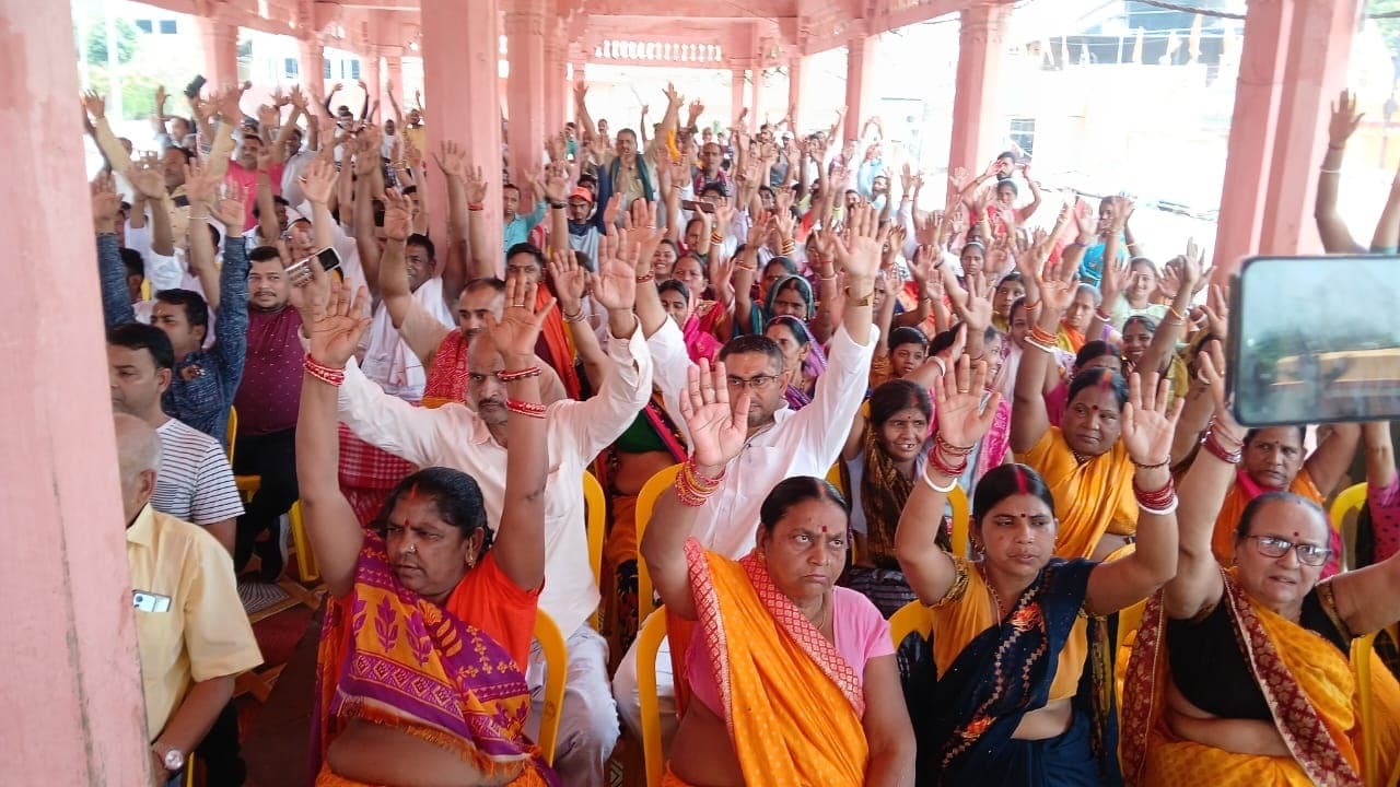 विष्णुपद कॉरिडोर निर्माण पर गतिरोध, विरोध में उतरा समाज
