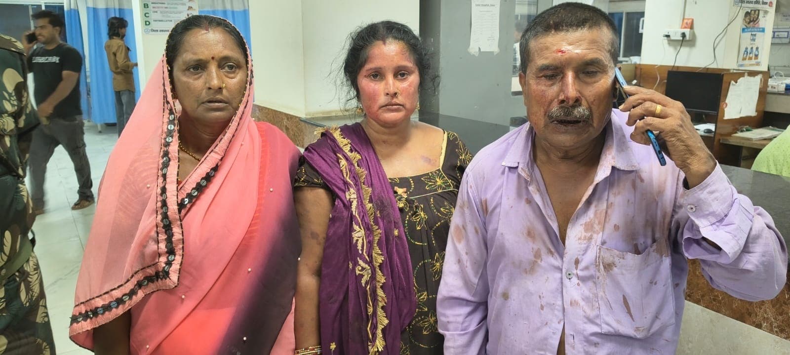 महिलाओं के विवाद ने लिया हिंसक रूप, झड़प में पांच लोग घायल
