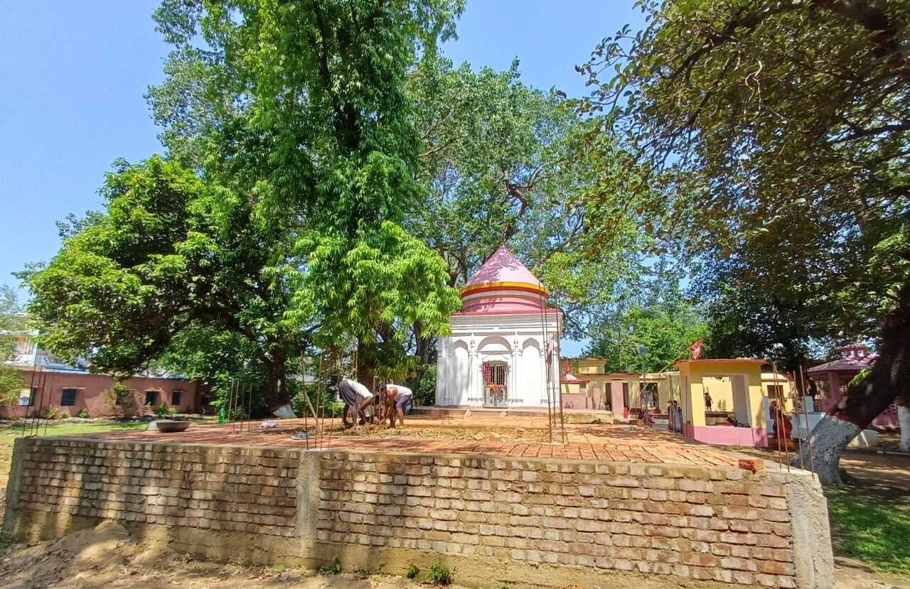 BANKA : मां पार्वती मंदिर निर्माण ने पकड़ी रफ्तार, निकेश्वरनाथ धाम की बढ़ेगी भव्यता