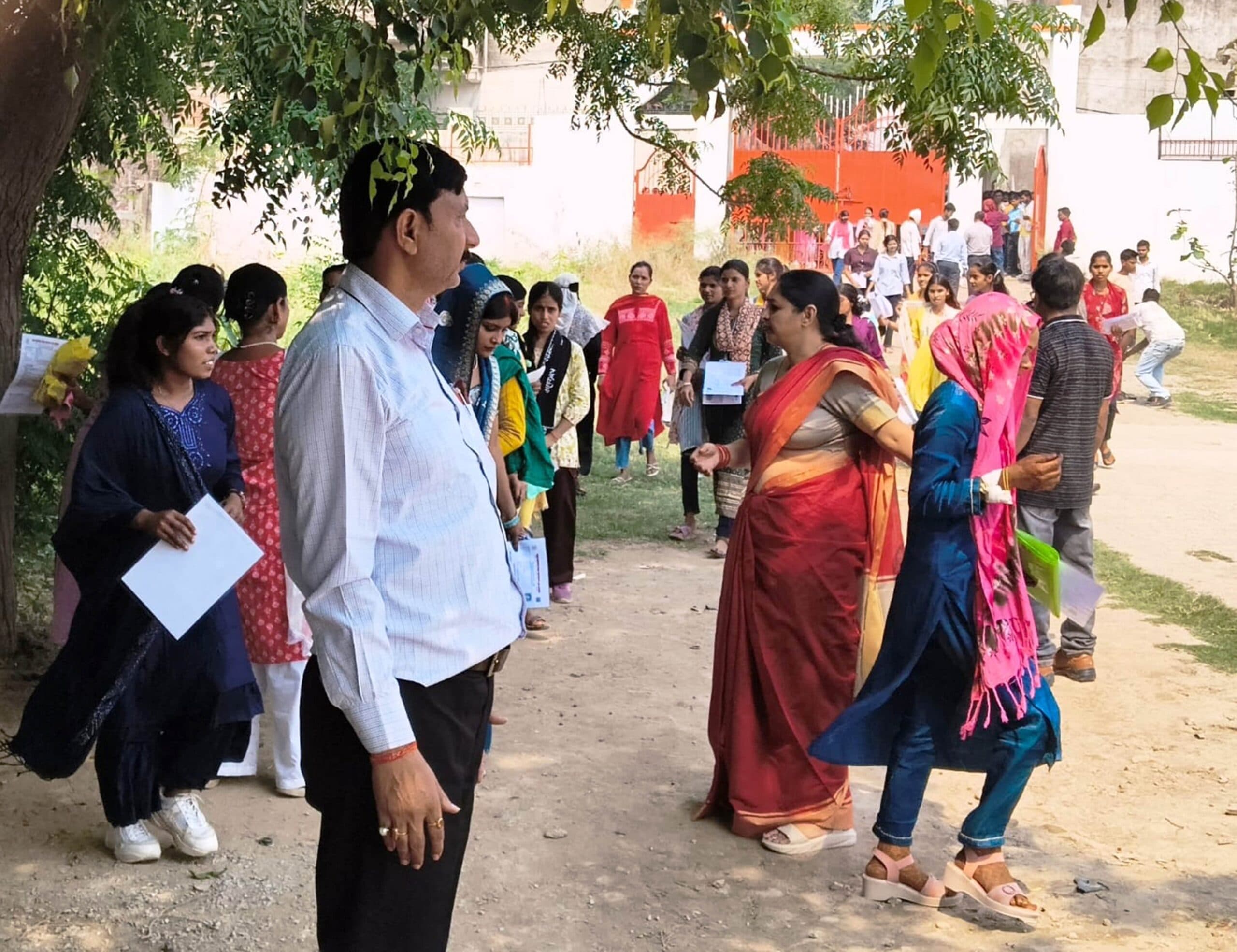 पहले दिन मेजर कोर्स की हुई परीक्षा
