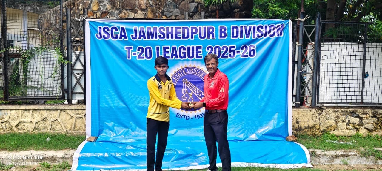 Jsca b division: हिना एलायड की टीम ने जमशेदपुर ब्लूज को 54 रन से हराया