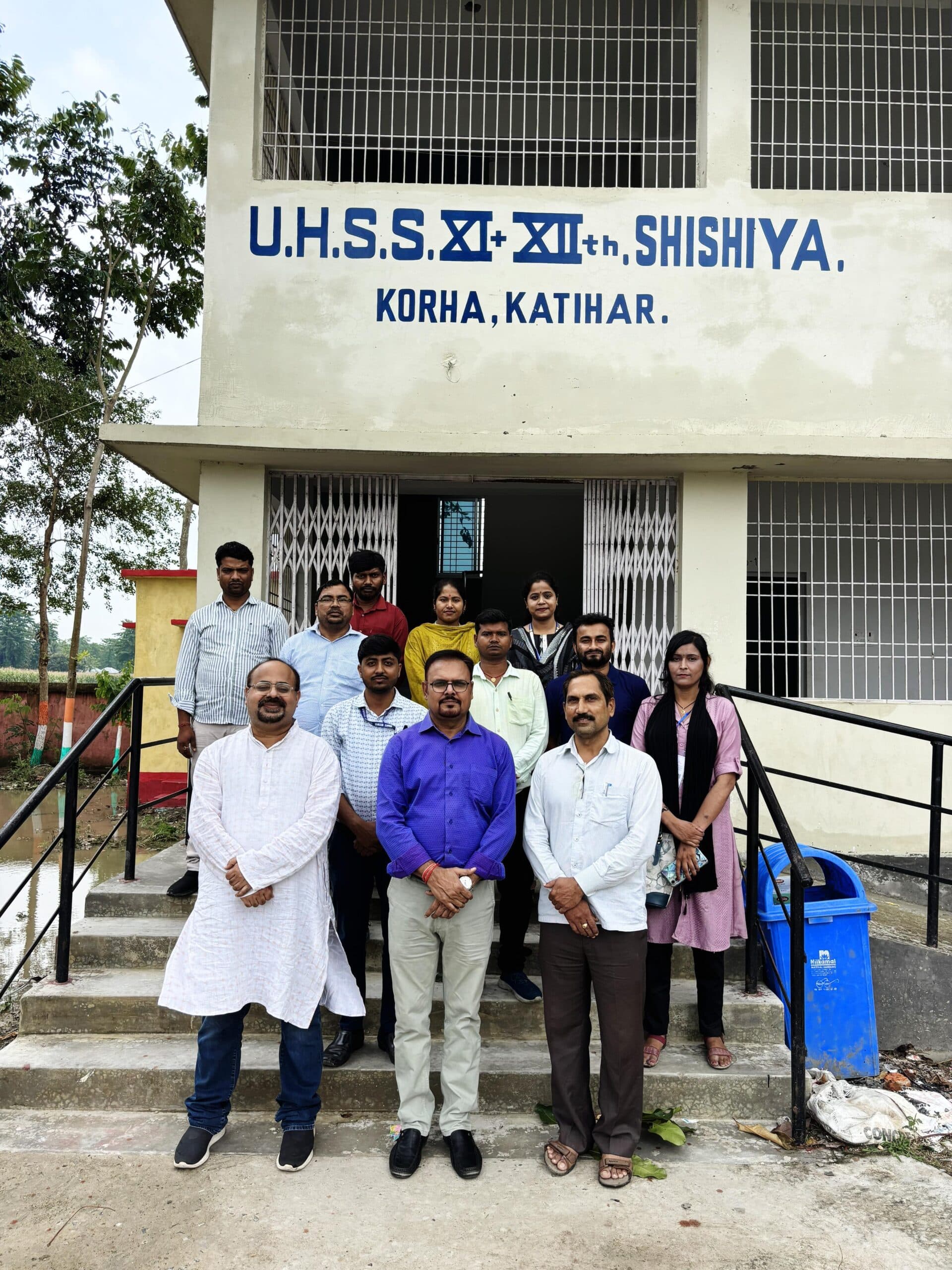 उच्च माध्यमिक विद्यालय शिशिया में डिग्री कॉलेज खुलने से खुशी
