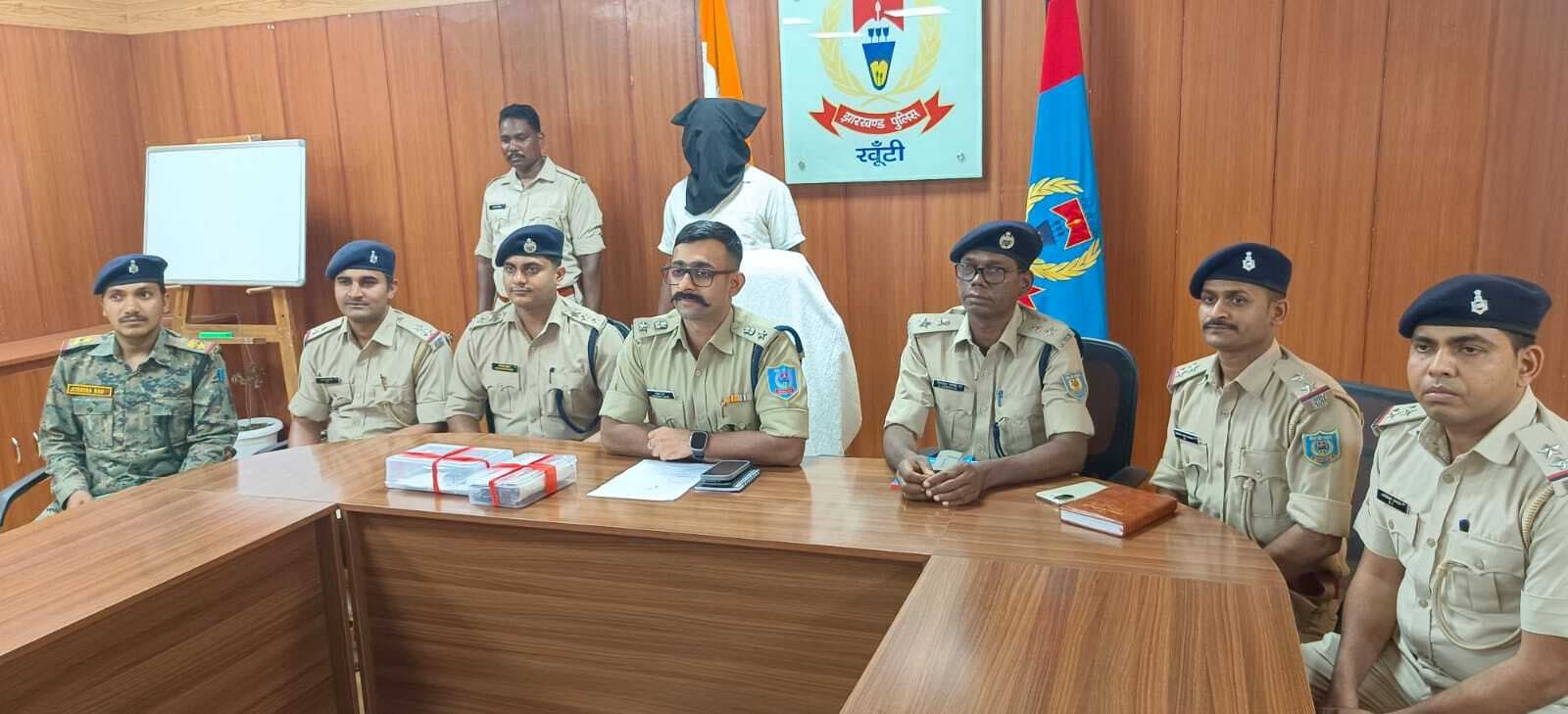 गैस एजेंसी पर फायरिंग में लिप्त पीएलएफआइ का सक्रिय सदस्य राजेश महतो गिरफ्तार