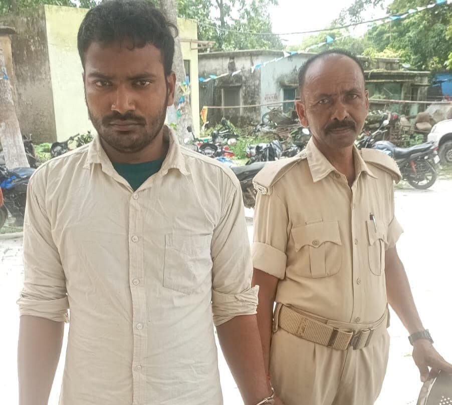 मारपीट मामले में नामजद आरोपित गिरफ्तार