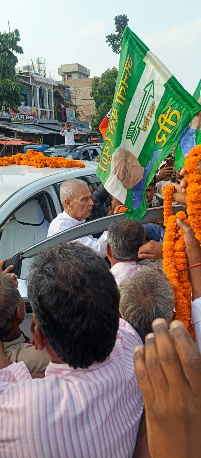 डिप्टी सीएम का हुआ भव्य स्वागत, कार्यकर्ताओं में दिखा उत्साह