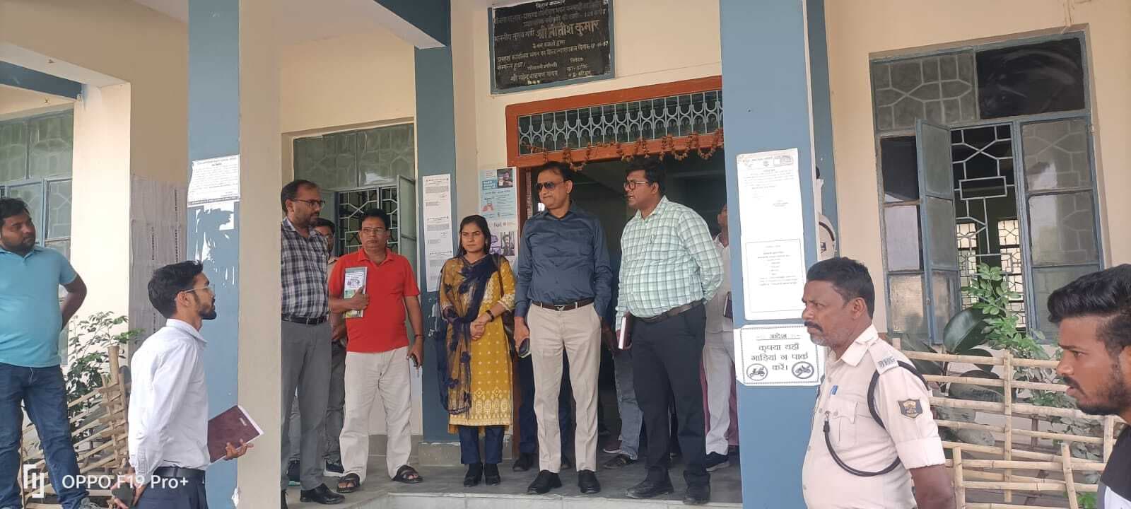 डीडीसी ने सहयोग शिविर आयोजन स्थल का किया निरीक्षण