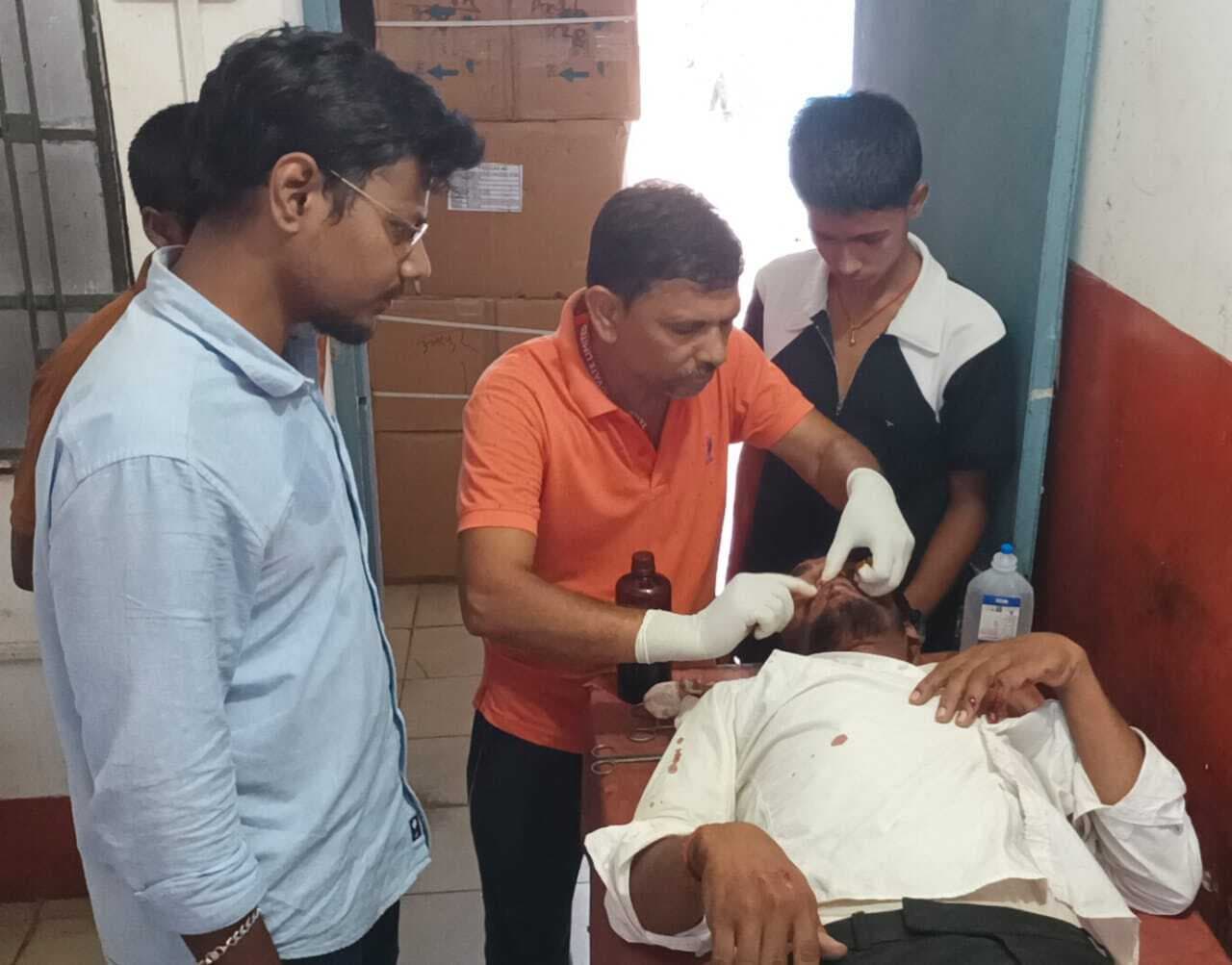 तेज रफ्तार बनी हादसे की वजह, बाइक असंतुलित होकर गिरी, युवक गंभीर