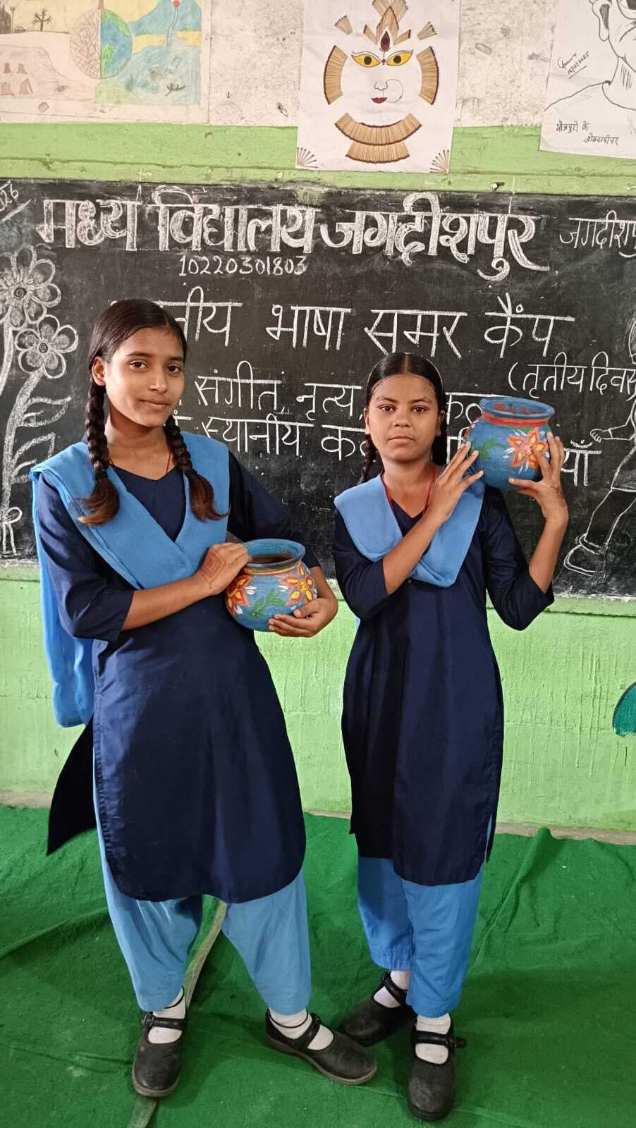 भागलपुर में समर कैंप में स्थानीय सांस्कृतिक विरासत की दिखी झलक