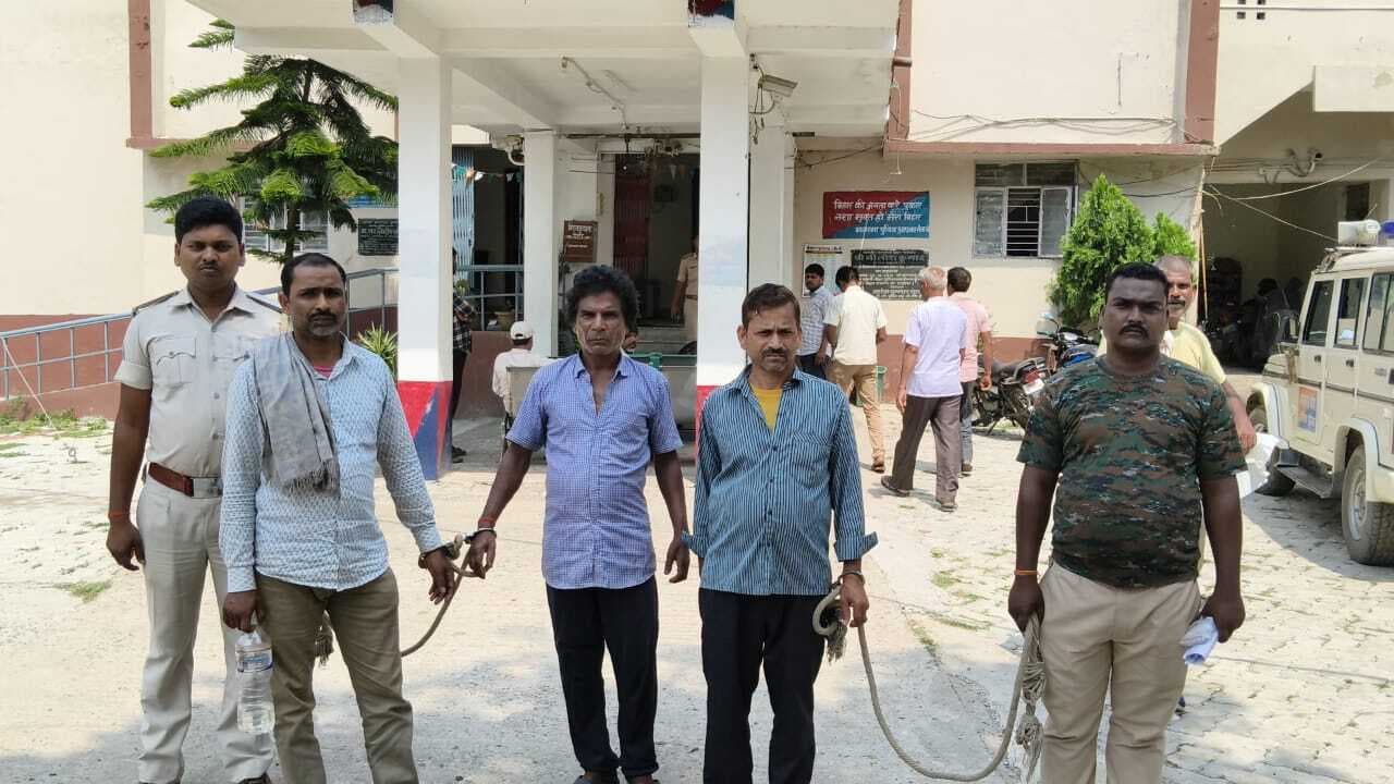 अररिया में फरार अभियुक्तों पर भरगामा पुलिस की बड़ी कार्रवाई, चार गिरफ्तार