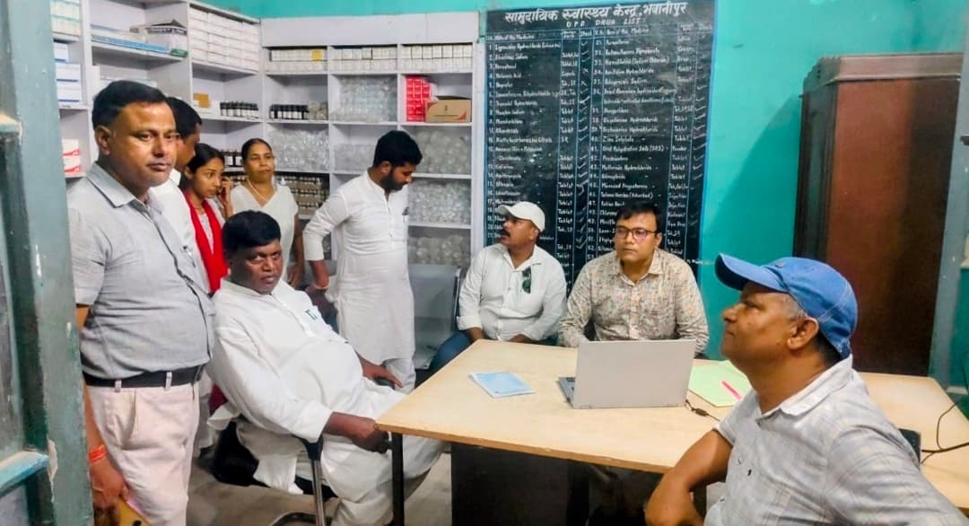 विधायक ने सामुदायिक स्वास्थ्य केंद्र को और बेहतर बनाने पर दिया बल
