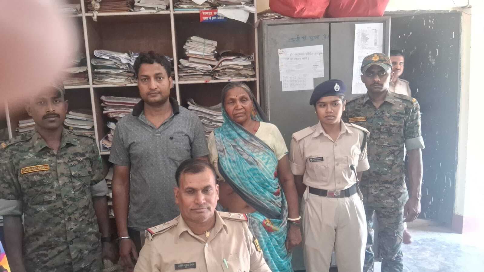 अमारूत-मटन मोड़ से 37.375 लीटर शराब जब्त, मां-बेटे गिरफ्तार