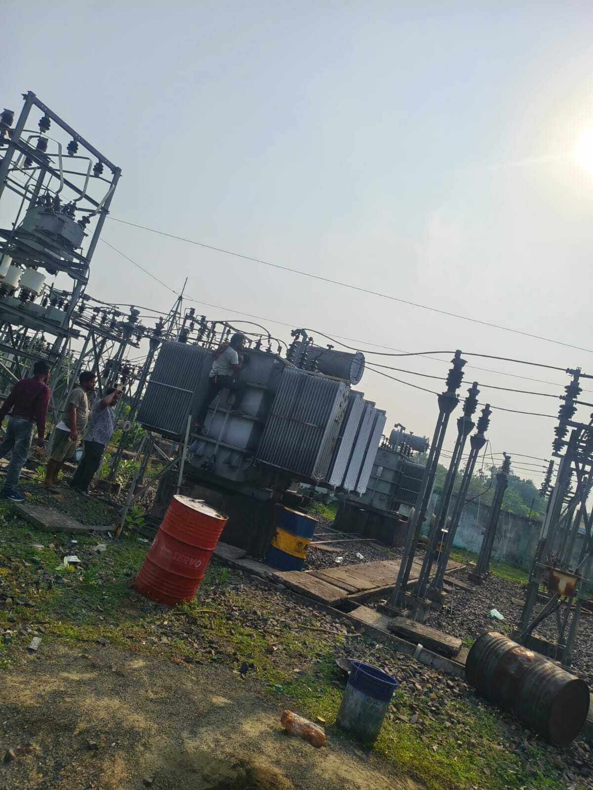 लो वोल्टेज व बिलजी कटौती से लोग परेशान, जला पांच एमबीए का ट्रांसफॉर्मर
