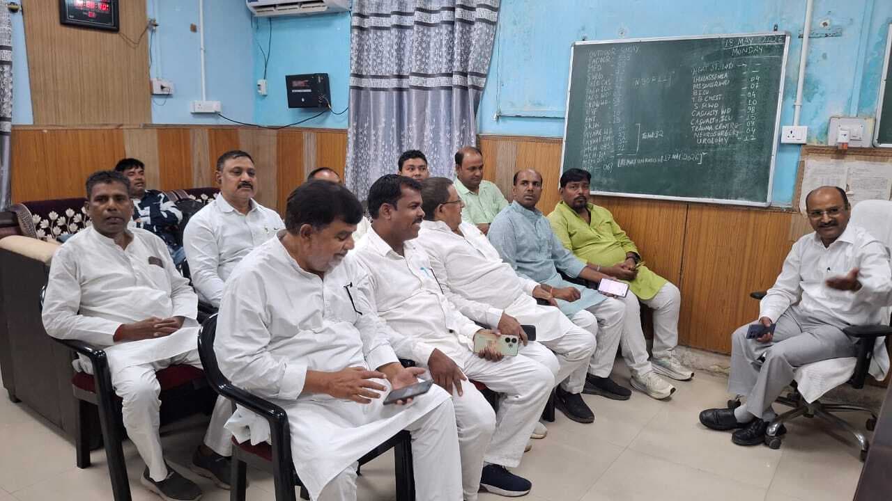 जदयू प्रतिनिधिमंडल ने मगध मेडिकल का किया निरीक्षण