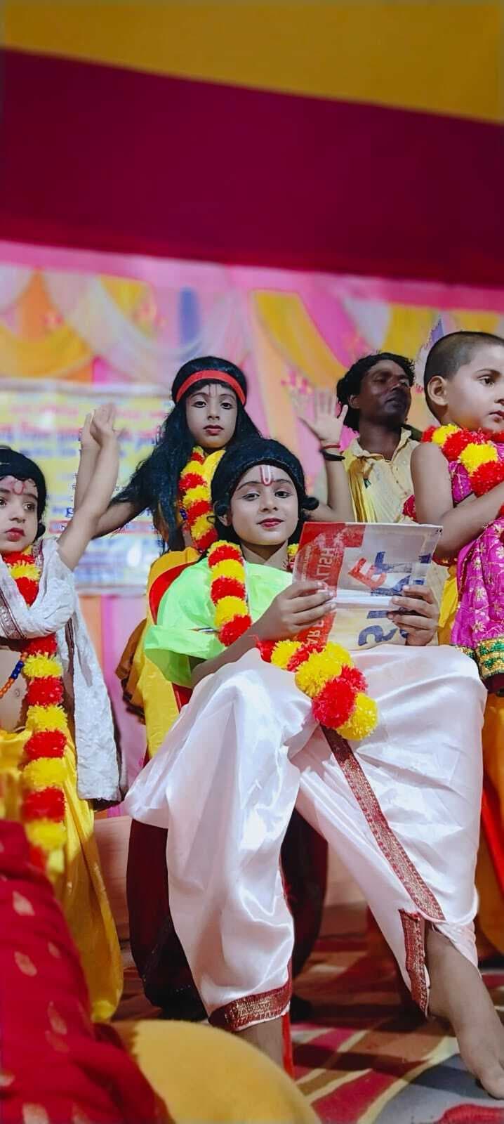 भागवत कथा में परीक्षित जन्म प्रसंग सुन श्रद्धालु हुए भावविभोर