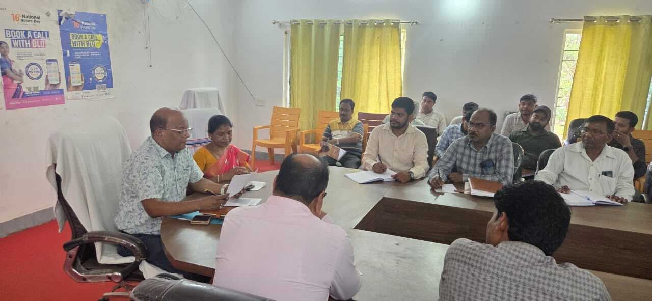 पंस की बैठक में जनगणना व योजनाओं पर हुई चर्चा