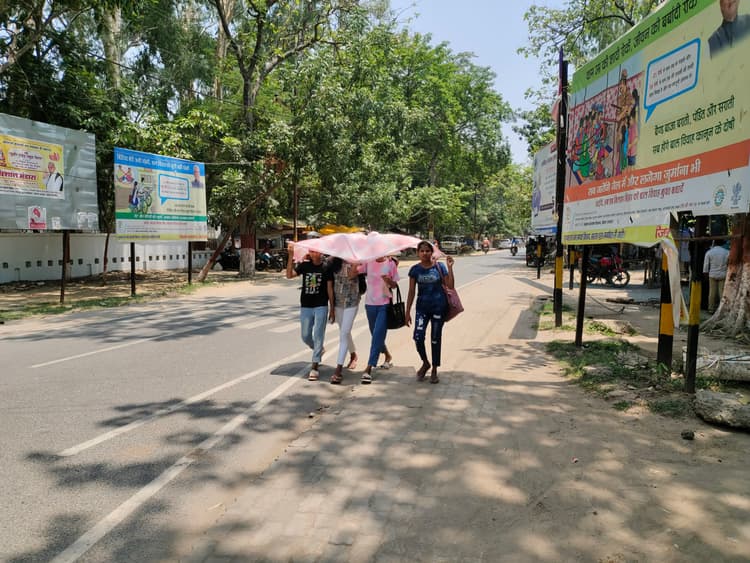 बढ़ती गर्मी से लोग हो रहे परेशान, अगले तीन दिन तापमान में वृद्धि की संभावना