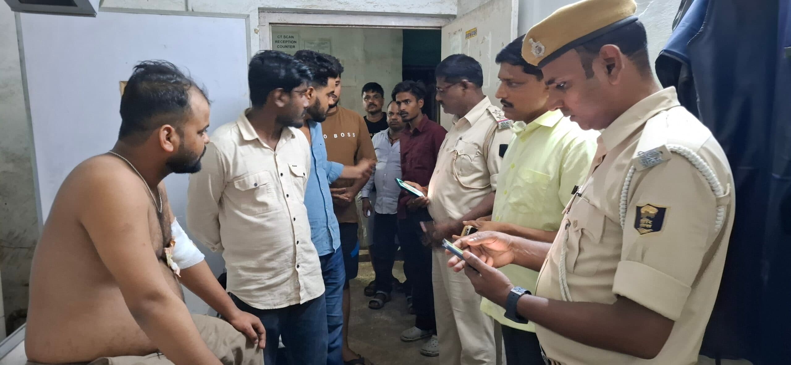 पूर्णिया शहर में कटिहार के दो युवकों पर गोलीबारी की पुलिस ने करायी एफएसएल जांच