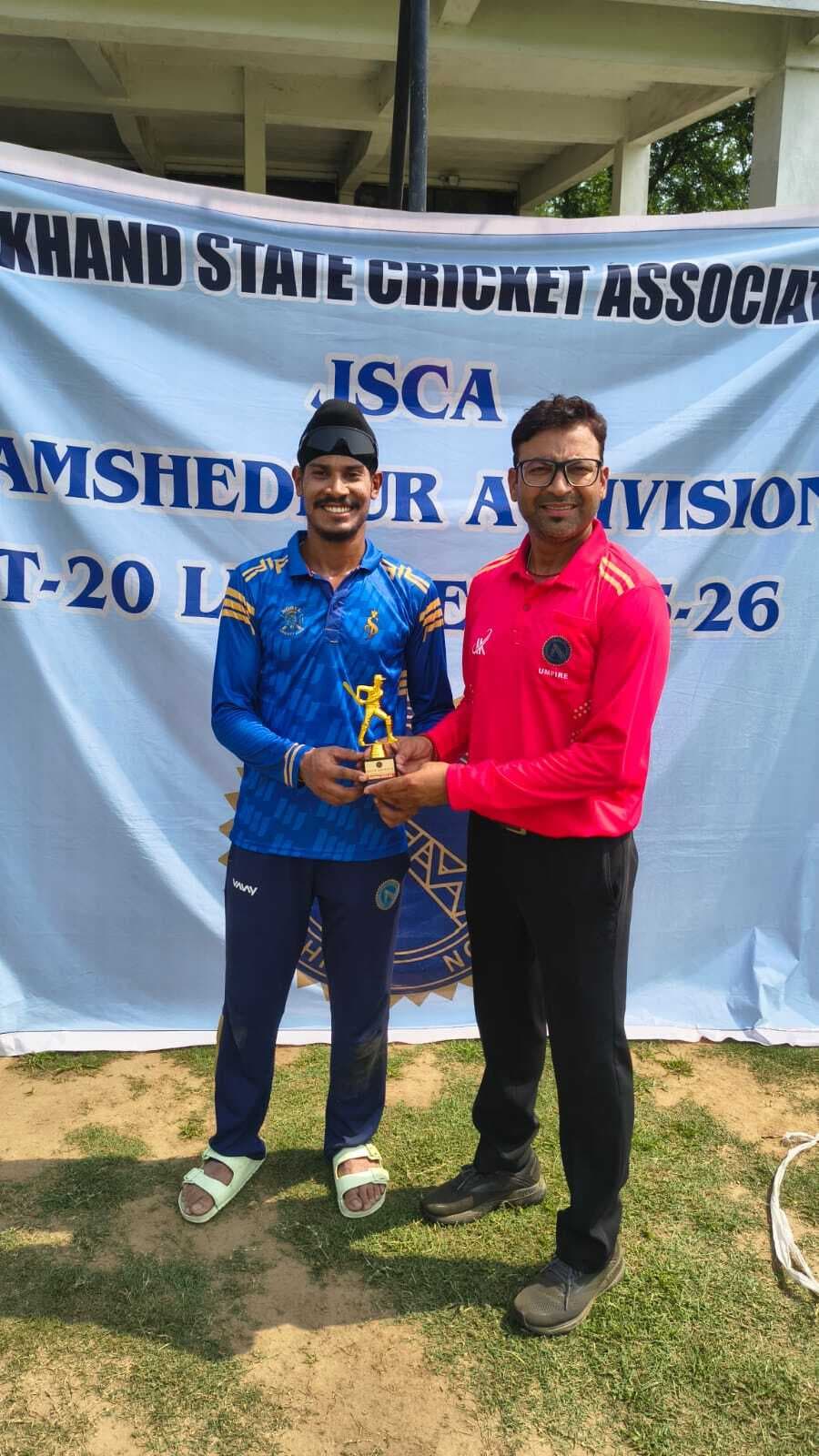 Jsca a division: शरणदीप के शतक से नोबल सीसी ने अर्बन सर्विसेज को हराया
