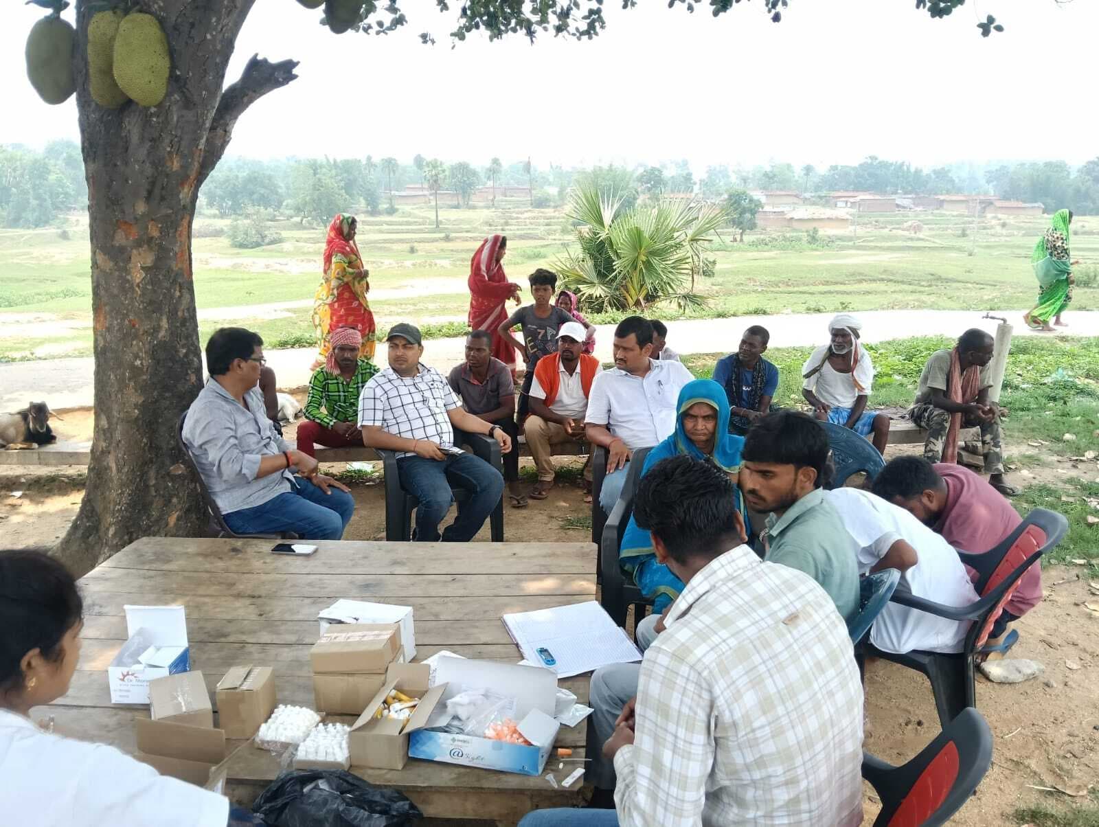 कटोरिया प्रखंड के चौदह पंचायतों में लगे कैंप, हुई जन-सुनवाई