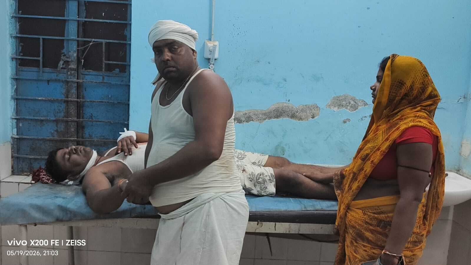 मामूली विवाद को लेकर हुई मारपीट की घटना में एक युवक गंभीर रूप से घायल