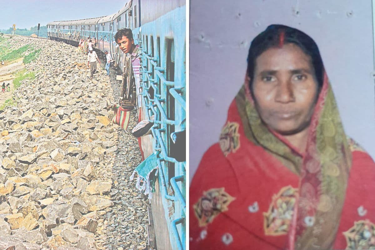 हंसडीहा में ट्रेन पर चढ़ी महिला, मंदारहील नहीं पहुंचीं
