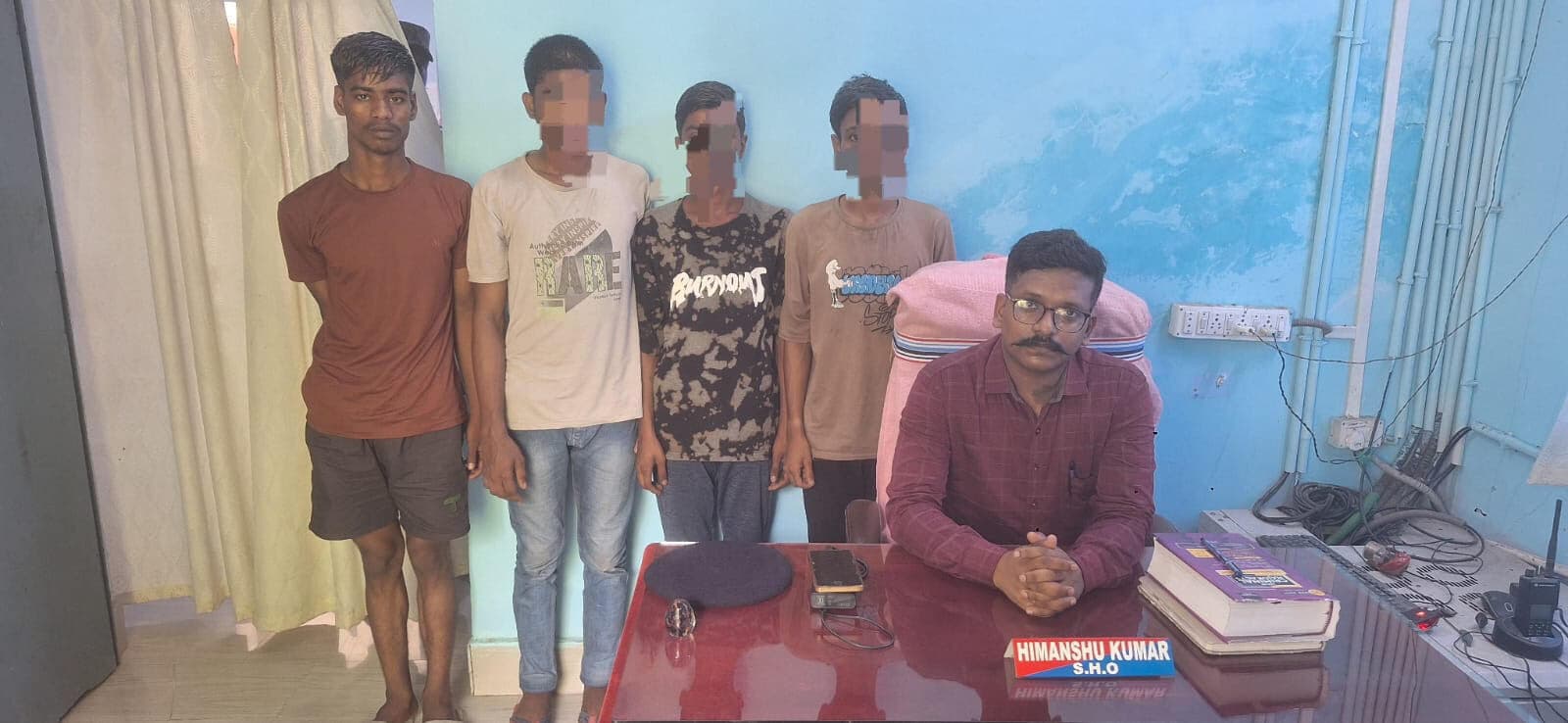 चौकीदार हत्याकांड : तीन किशोर समेत चार आरोपित गिरफ्तार