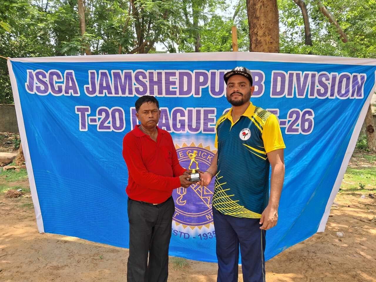 Jsca b division: जमशेदपुर यंग स्पोर्टिंग की टीम छह विकेट से जीती