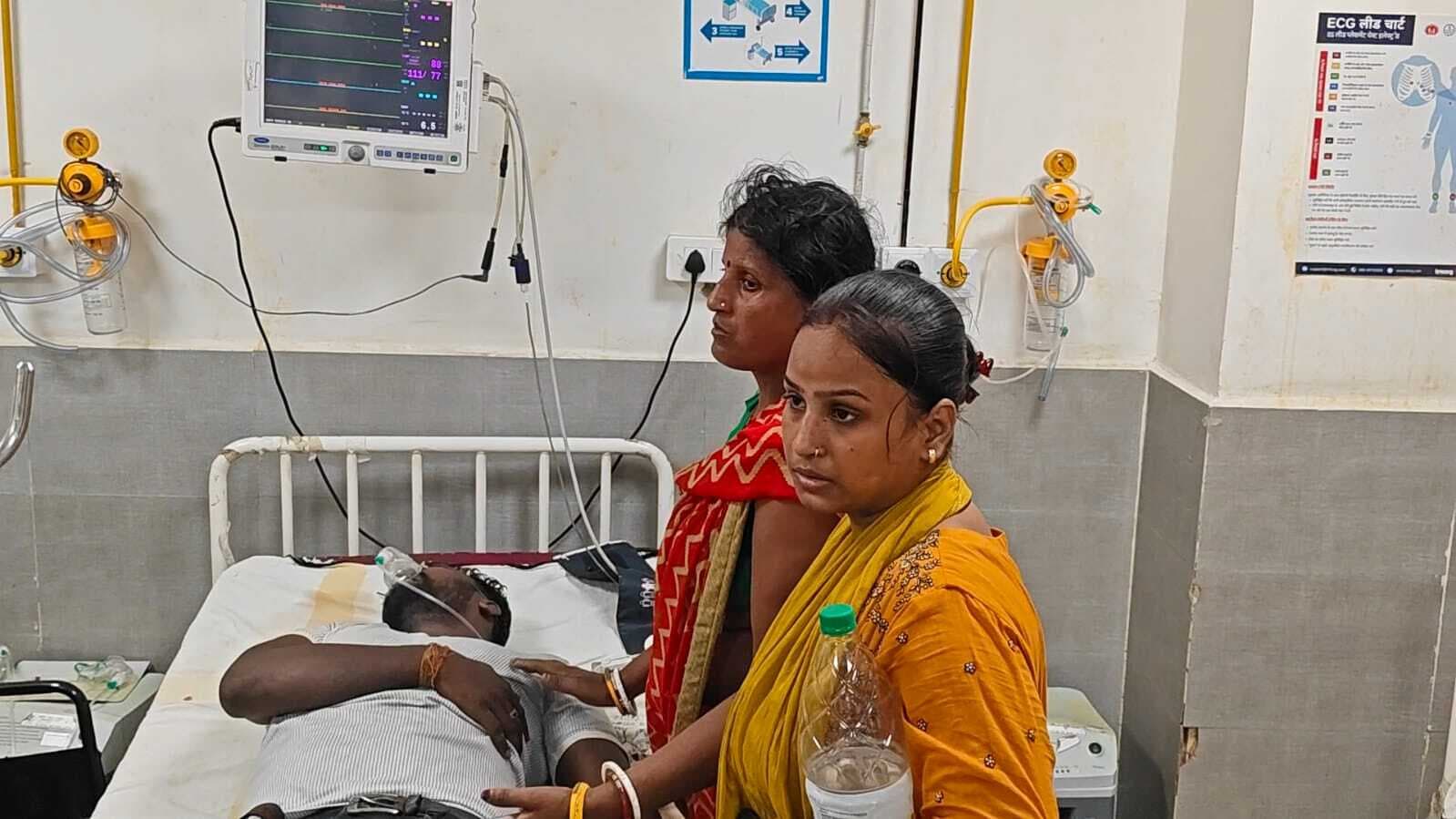 किराया विवाद में चाचा ने ज्वेलरी दुकान संचालक को मारपीट कर किया घायल