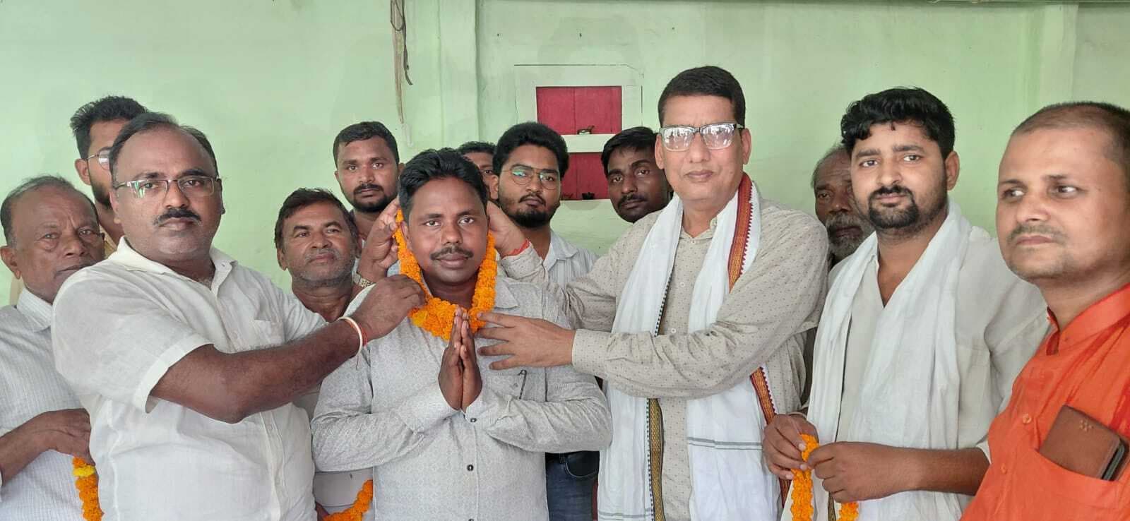 मिथिलेश बने राष्ट्रीय लोक मोर्चा के प्रखंड अध्यक्ष