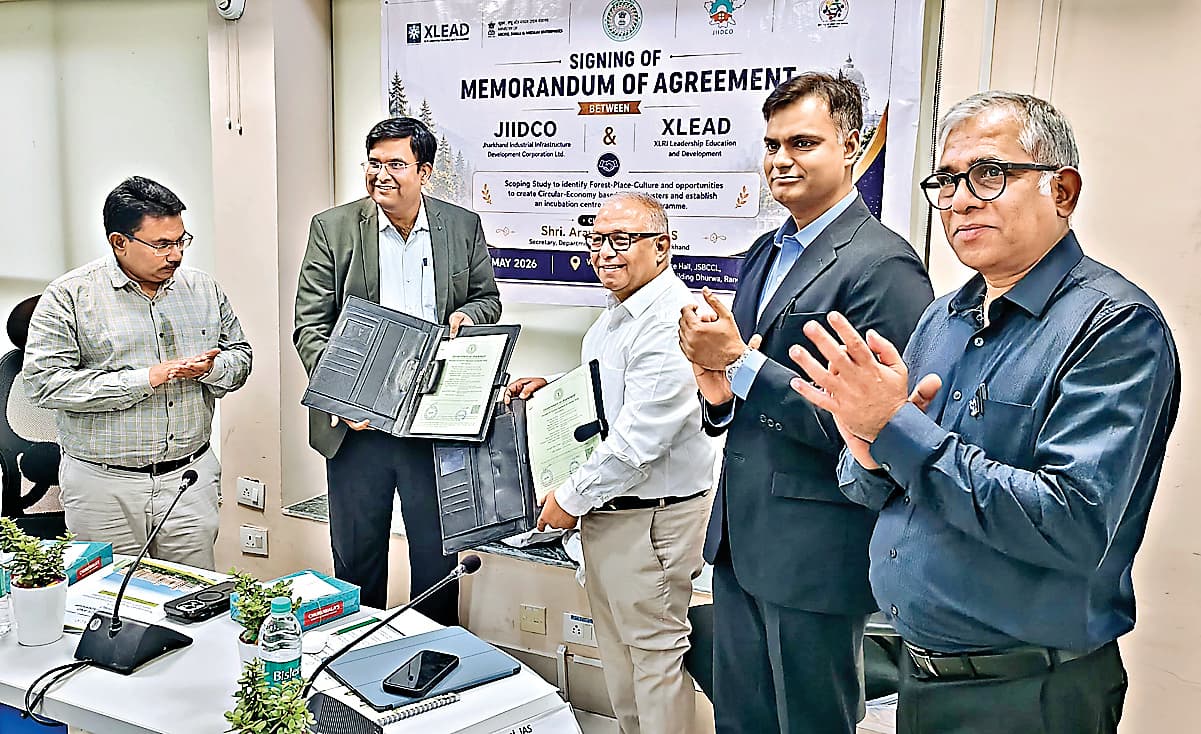 Jamshedpur News : झारखंड में स्टार्टअप्स को मिलेगा बढ़ावा, एक्सएलआरआइ और जीडको के बीच एमओयू