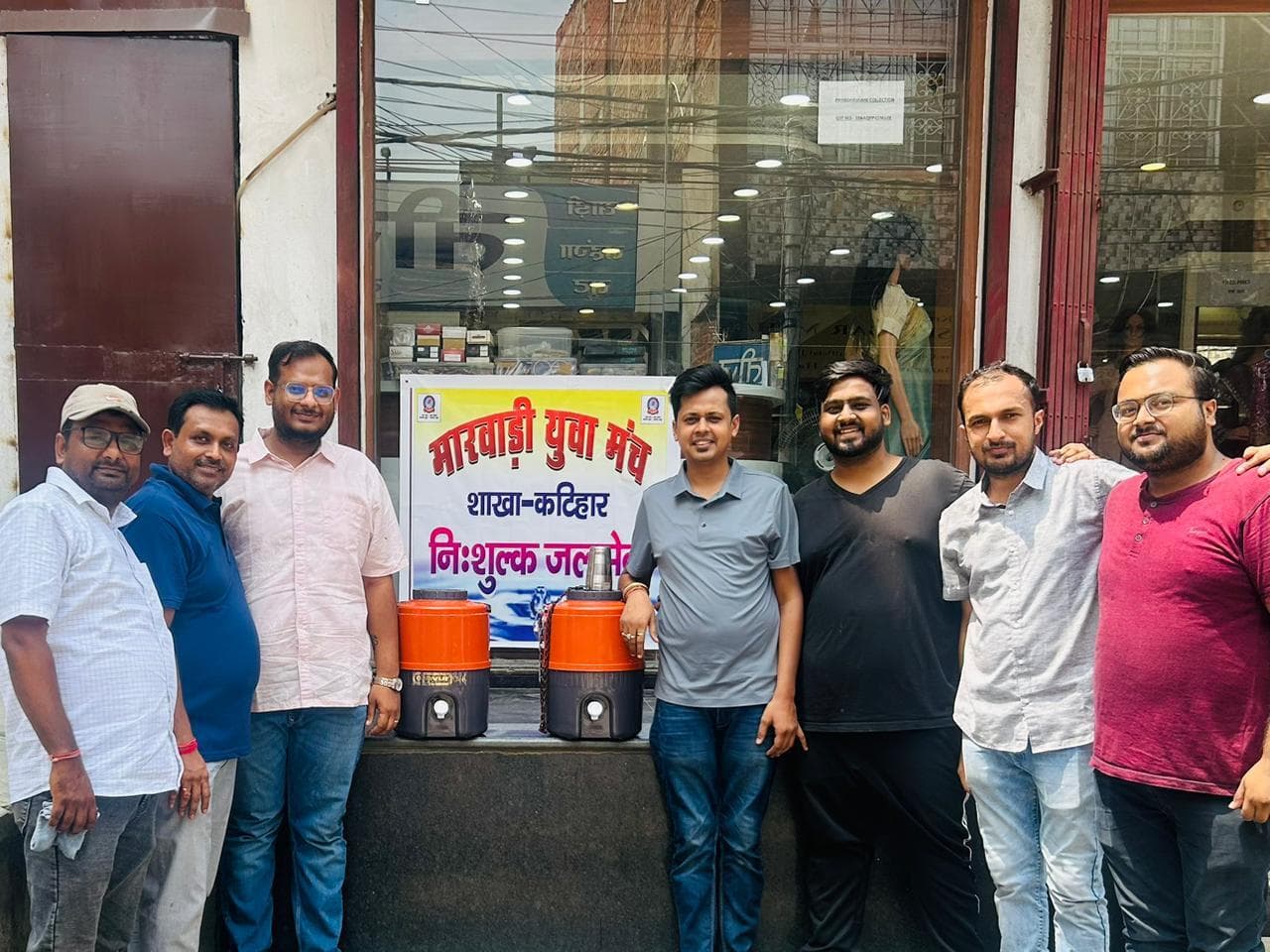 अमृतधारा निःशुल्क पेयजल सेवा का शुभारंभ