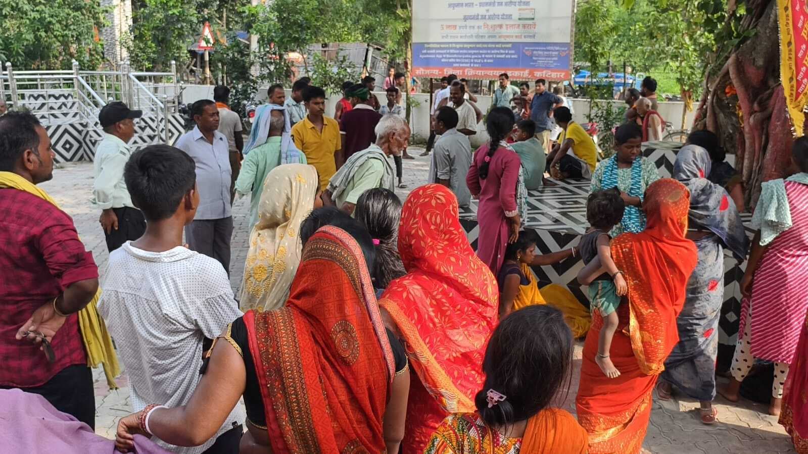 सड़क हादसे में महिला मजदूर की मौत, परिजनों में मचा कोहराम