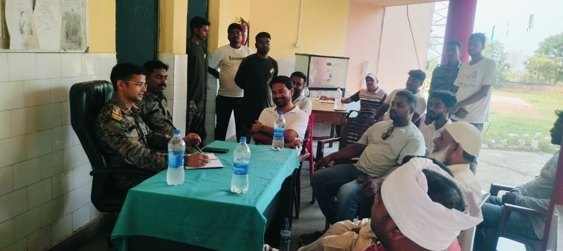 बकरीद को लेकर सोनाहातू थाना में शांति समिति की बैठक